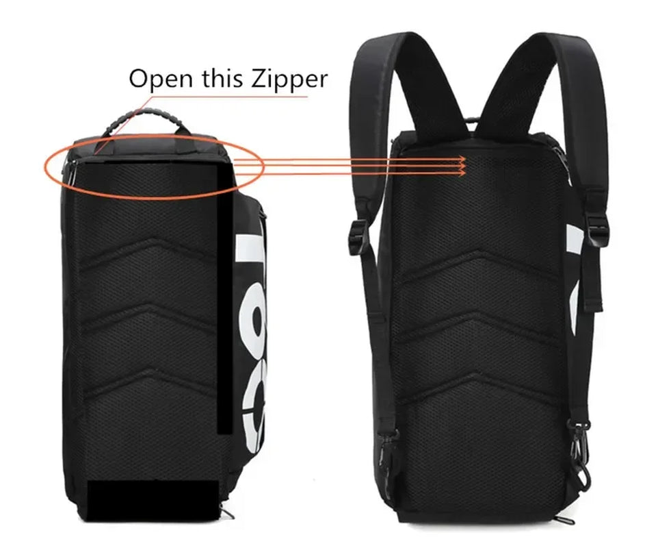 Waterproof Gym Bag - Ultralight Portable Fitness Backpack for Men and Women, Ideal for Outdoor Activities and Yoga