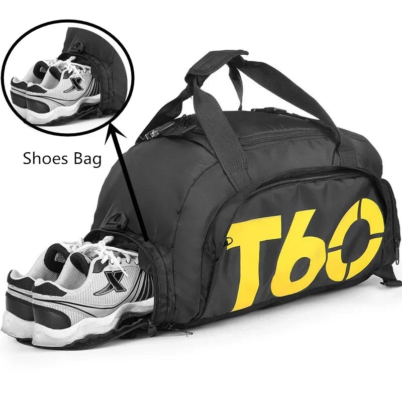 Waterproof Gym Bag - Ultralight Portable Fitness Backpack for Men and Women, Ideal for Outdoor Activities and Yoga