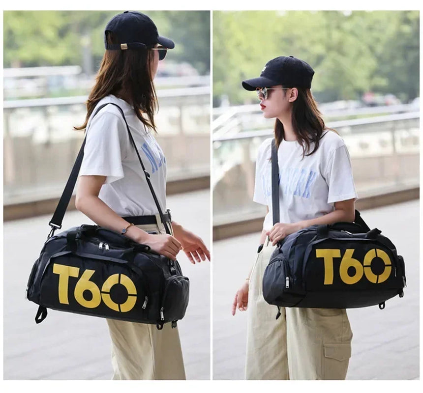 Waterproof Gym Bag - Ultralight Portable Fitness Backpack for Men and Women, Ideal for Outdoor Activities and Yoga